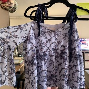 Loft off the shoulder shirt